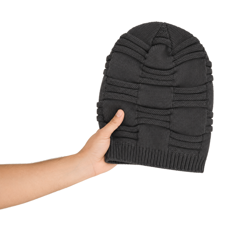 The Hug Beanie in Ash